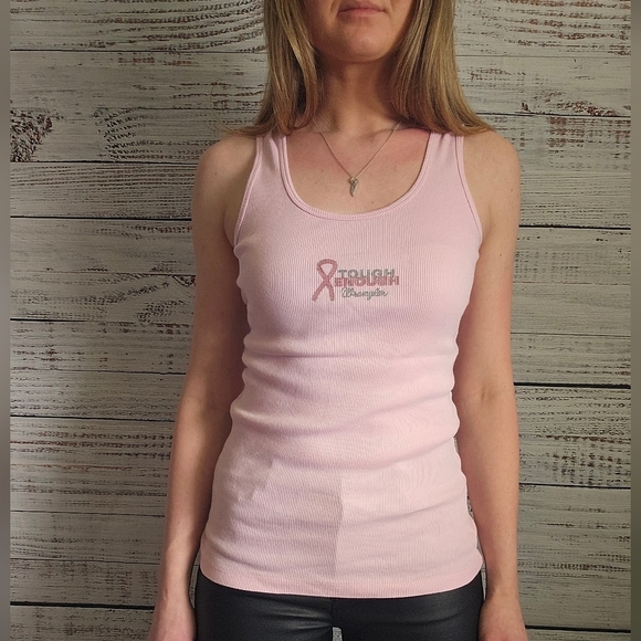 Wrangler Pink Tough Enough Tank - Picture 6 of 6